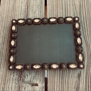 5x7 Rose Gold Gem Picture Frame